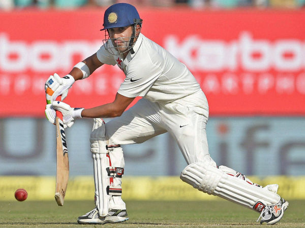 Gambhir remained unbeaten at 28 at stumps