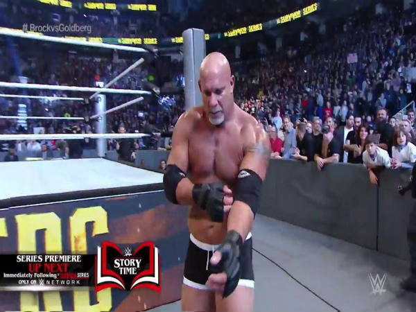 Goldberg (Image courtesy: WWE 2k17 Twitter handle)
