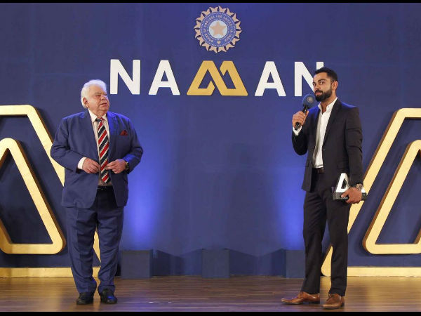 Kohli speaks after getting Polly Umrigar Award 2015-16