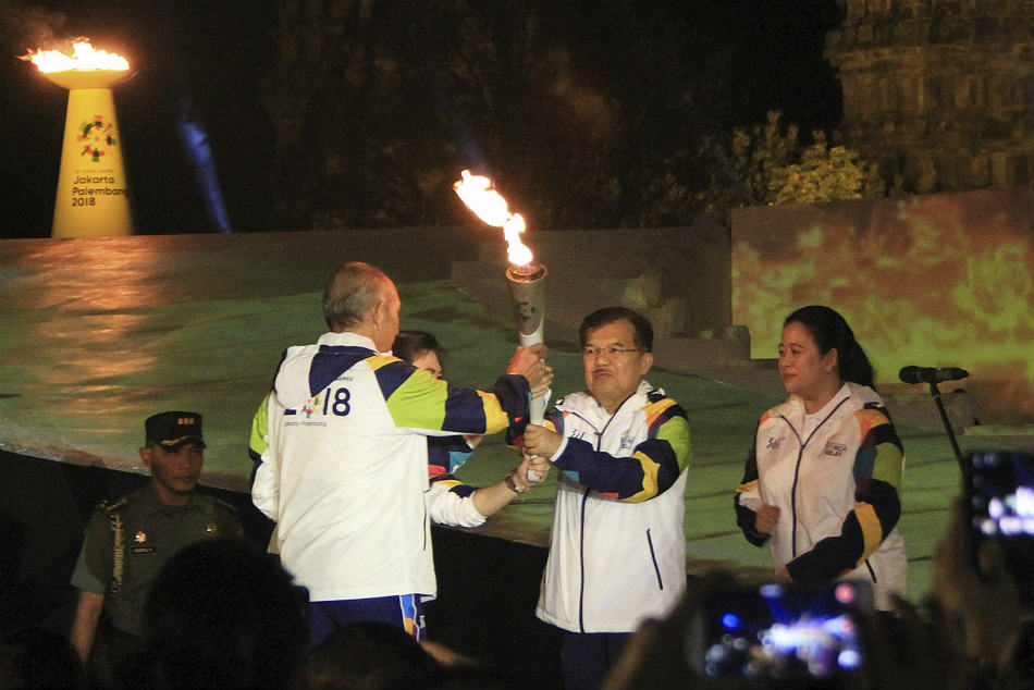 Asian Games 2018 Badminton Schedule asian games torch1 1532421462 - Asian Games 2018 Badminton Schedule