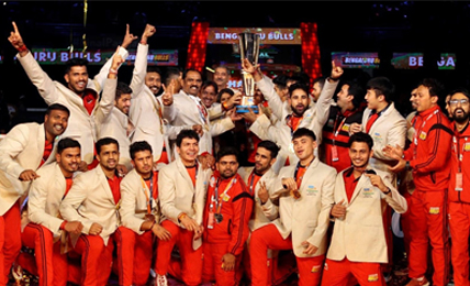 pro kabaddi winners list