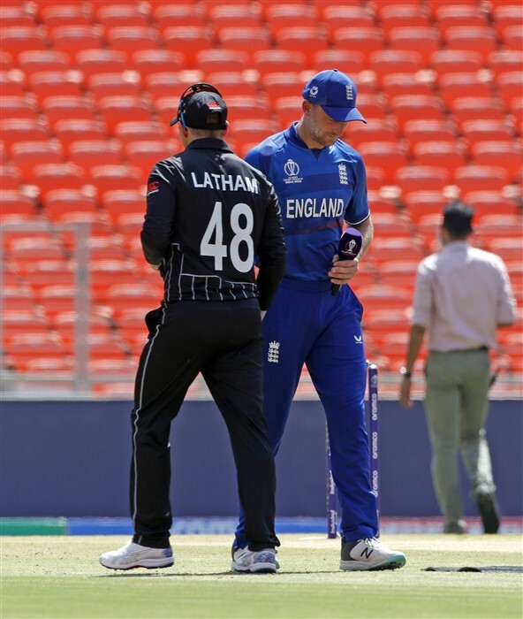 ICC Cricket World Cup 2023: England Vs New Zealand In Action