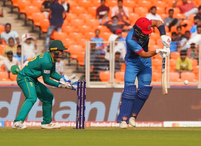 Afghanistan VS South Africa Photos Cricket World Cup 2023 Photos
