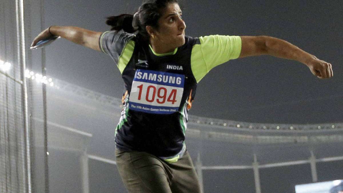 Asian Games 2018 Seema Punia settles for bronze in women's discus