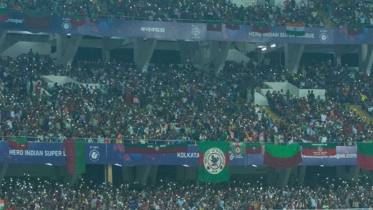 ISL 202223 Passionate ATK Mohun Bagan fans emotional to be back at