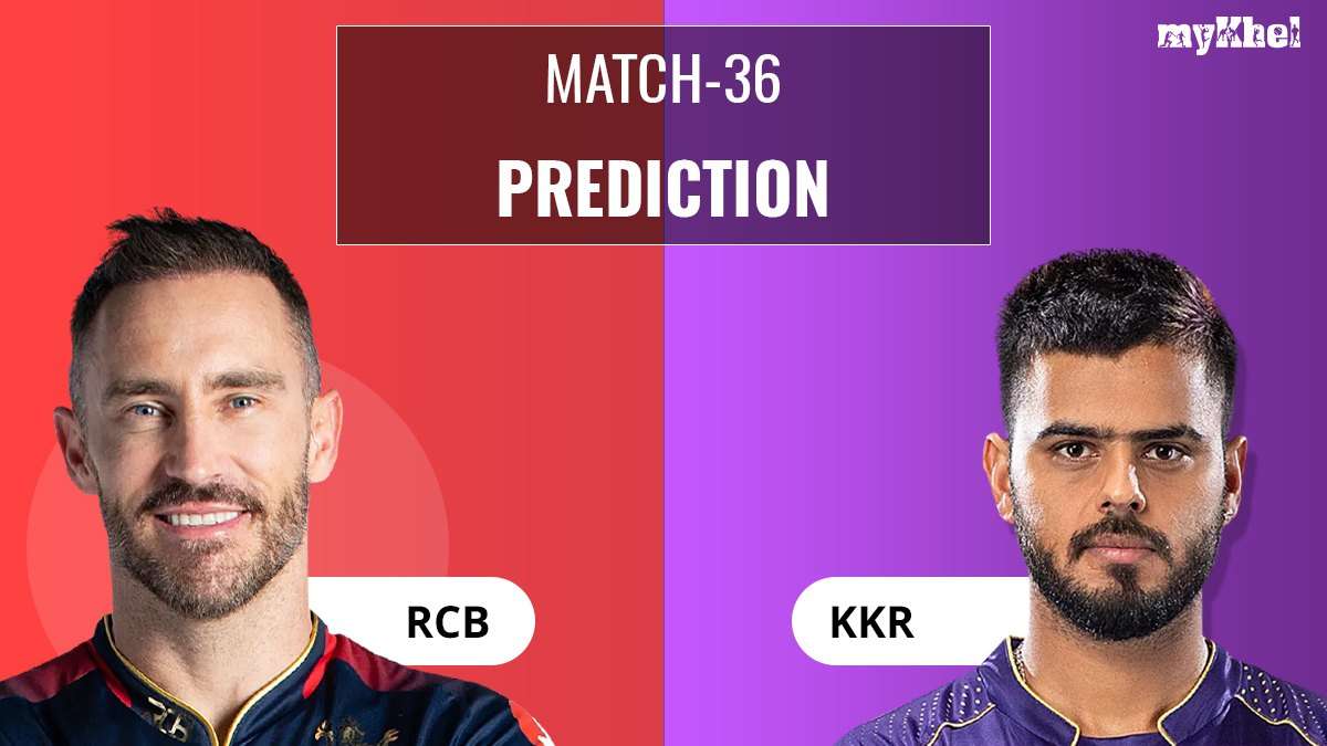 Rcb Vs Kkr Match Prediction Predicted Winner Of Ipl 2023 Match 36 Mykhel Rcb Vs Kkr Match Prediction Predicted Winner Of Ipl 2023 Match 36 Mykhel