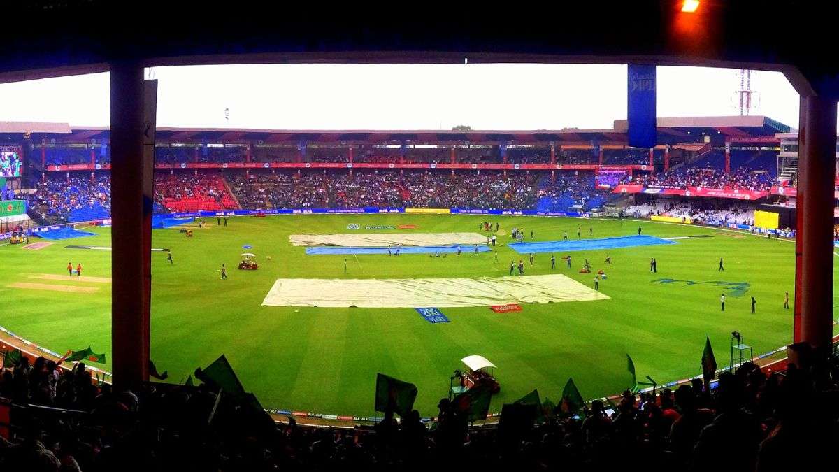 Rcb vs lsg weather report ipl 2023 m chinnaswamy stadium bengaluru
