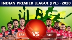 IPL 2020: SRH vs KXIP, Match 22: Toss, Playing XI: Sunrisers Hyderabad win the toss and opt to bat against the Kings XI 