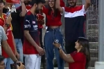 IPL 2022: Girl proposes to a boy during live match between Royal Challengers Bangalore and Chennai Super Kings