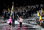PV Sindhu carries India flag at Opening Ceremony