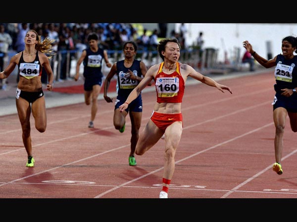 400m race at Asian Athletic Championship