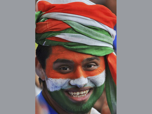 An Indian fan
