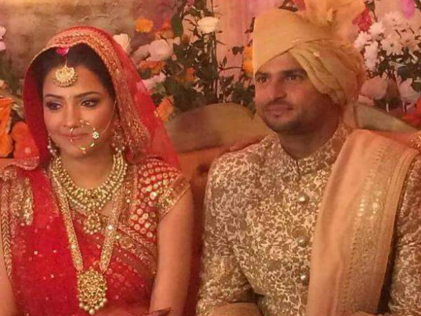 Raina ties the knot with Priyanka