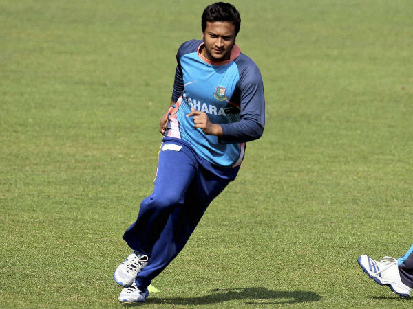 Bangladesh all-rounder Shakib Al Hasan returns to training ...
