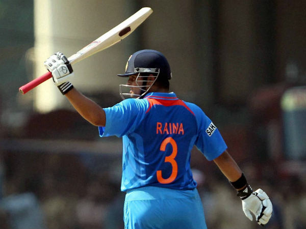 raina jersey number 3