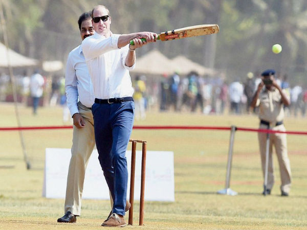 Sachin Tendulkar played cricket with Royal British Couple