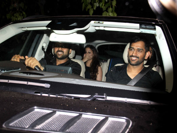 In pics: When Dhoni, wife met Salman
