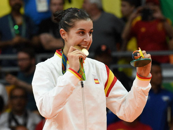 Spain's Lady Nadal in Badminton bites Gold