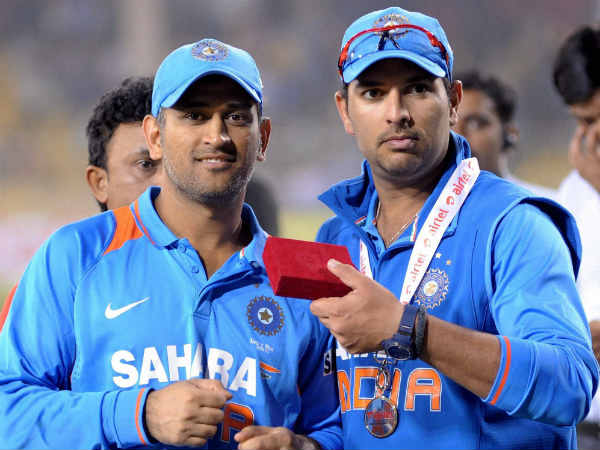 MS Dhoni 'too busy' to pick up my calls: Yuvraj Singh - myKhel