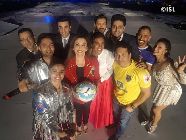 Sachin tendulkar, Nita Ambani and several bollywood actors graced the occasion