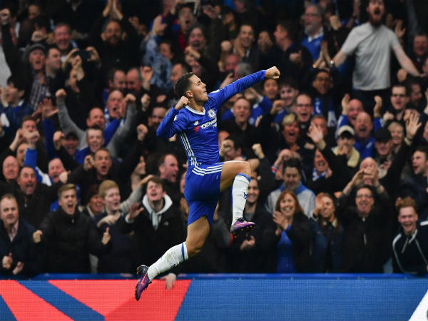 3. Eden Hazard- Chelsea
