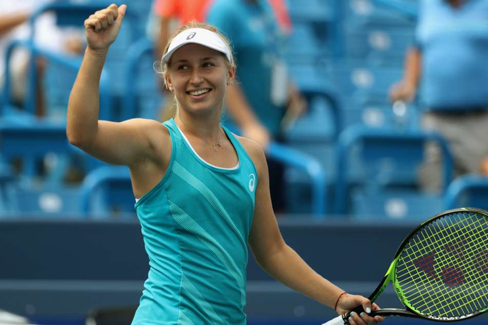 Gavrilova cause Cincinnati upset, Kvitova advances - myKhel