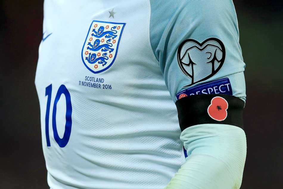 England Ask Fifa Permission Wear Poppies Against Germany