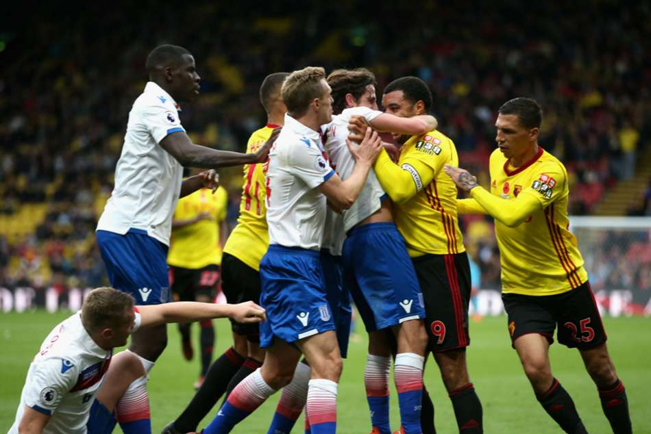 Troy Deeney Charged With Violent Conduct After Joe Allen Clash