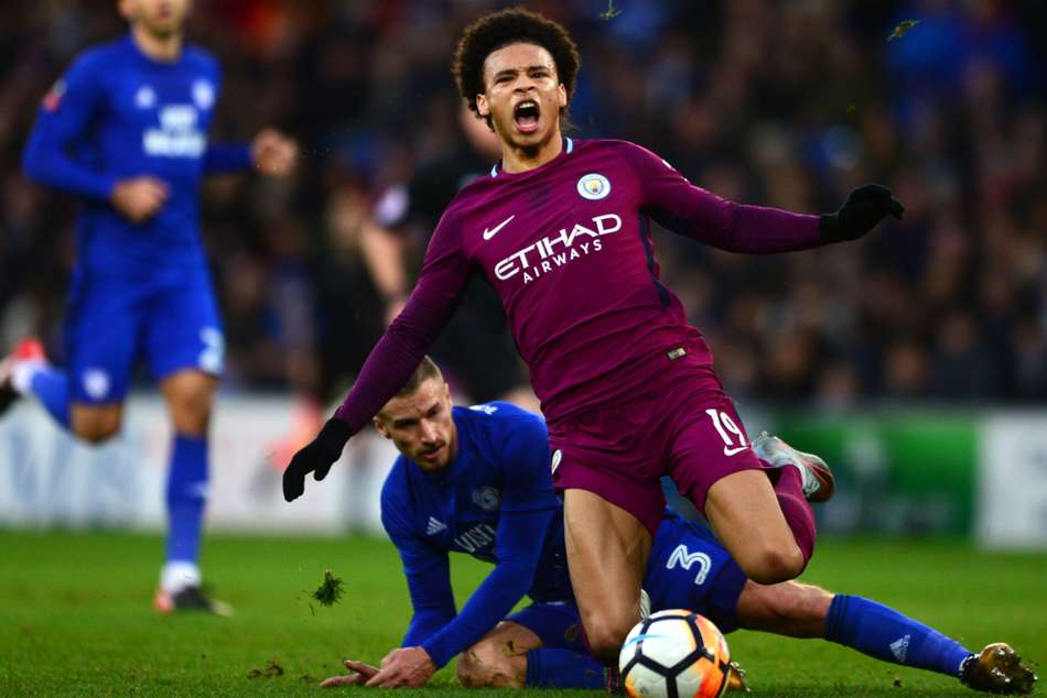 Joe Bennett Apologises Horror Tackle Leroy Sane Manchester City