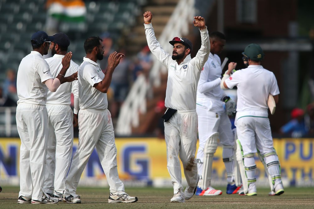 India tour of South Africa: January 5 to February 24