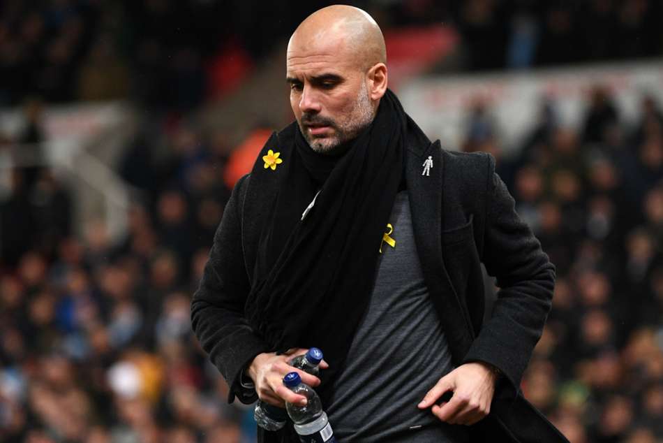 Pep Guardiola Yellow Ribbon Act Defiance Manchester City