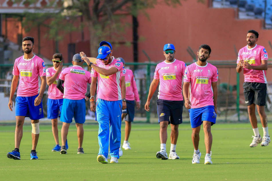 rajasthan royals training jersey