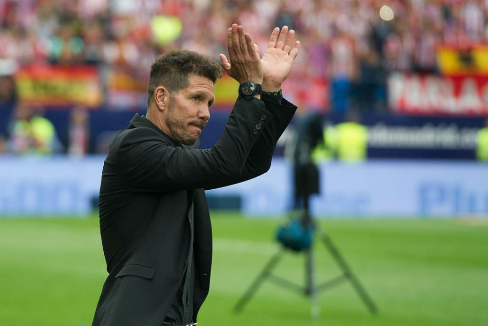 Simeone Watch Europa League Final From The Stands