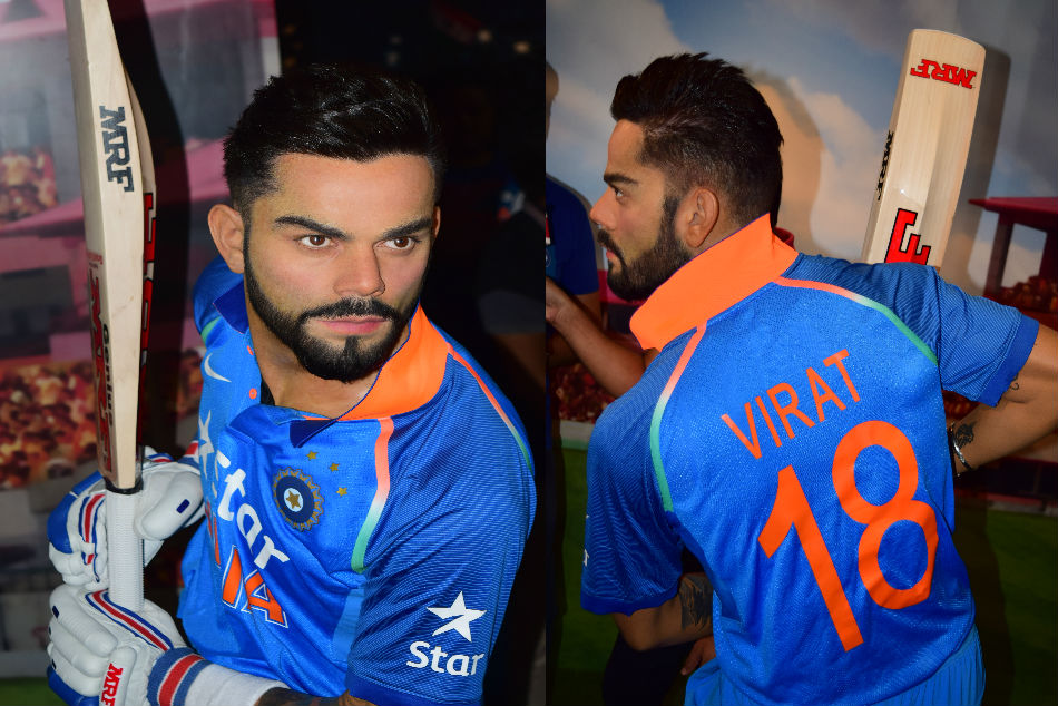 Virat Kohli's wax statue unveiled at Madame Tussauds; joins Tendulkar
