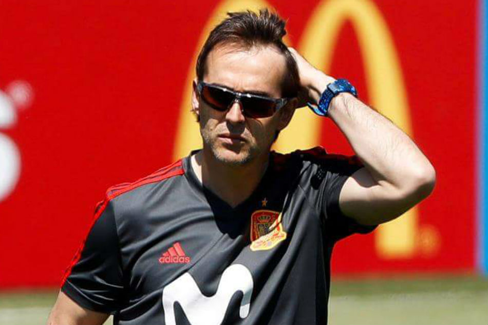 A Day Before World Cup Spain Sack Coach Lopetegui