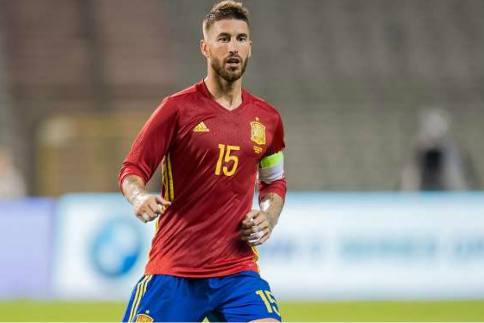 sergio ramos spain jersey