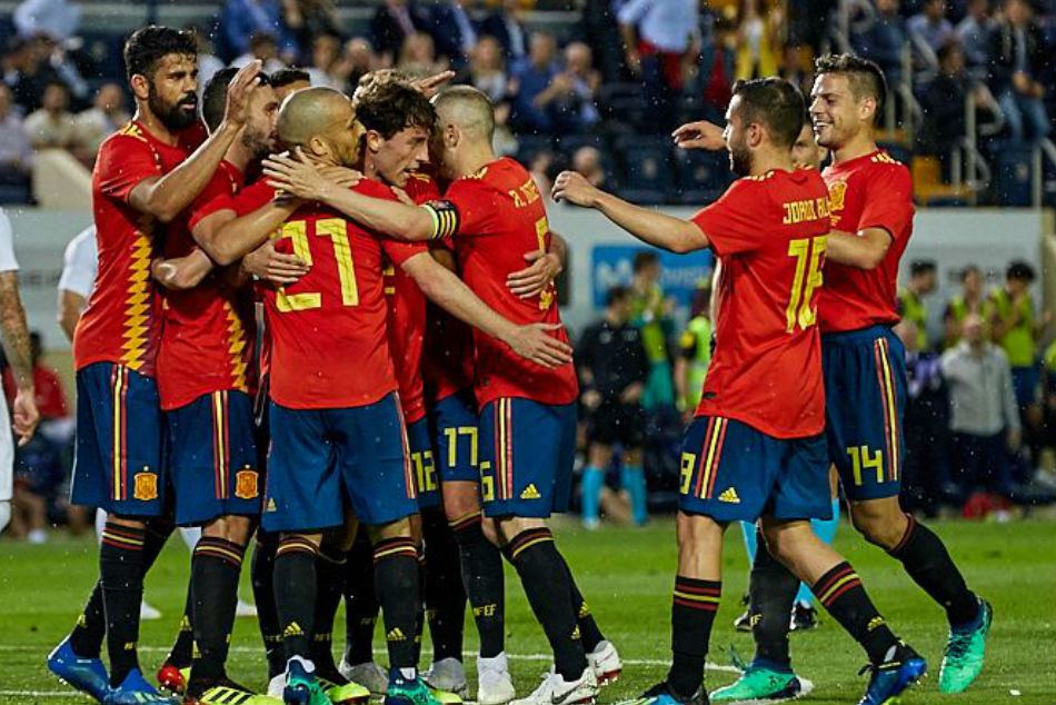 Image result for spanish national team vs switzerland