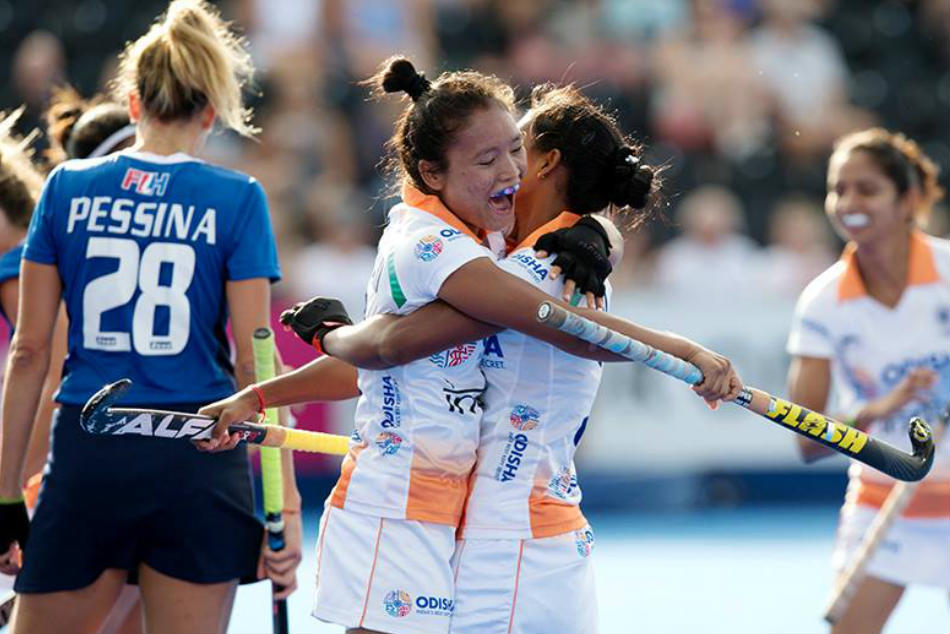 Hockey Women's World Cup 2018 India defeat Italy 30, set up Ireland