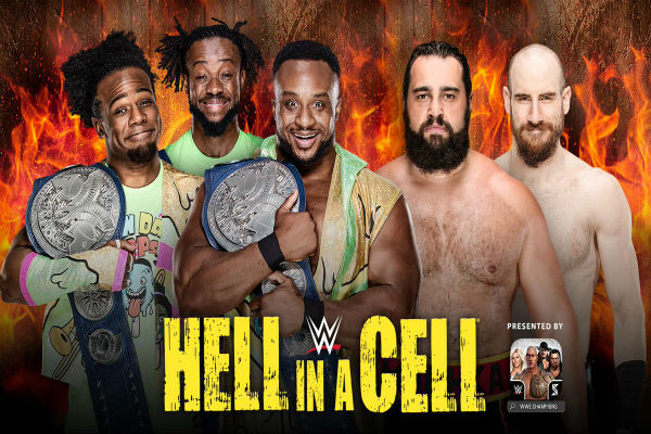 Smackdown Tag Team Championship - New Day (c) vs. Rusev Day