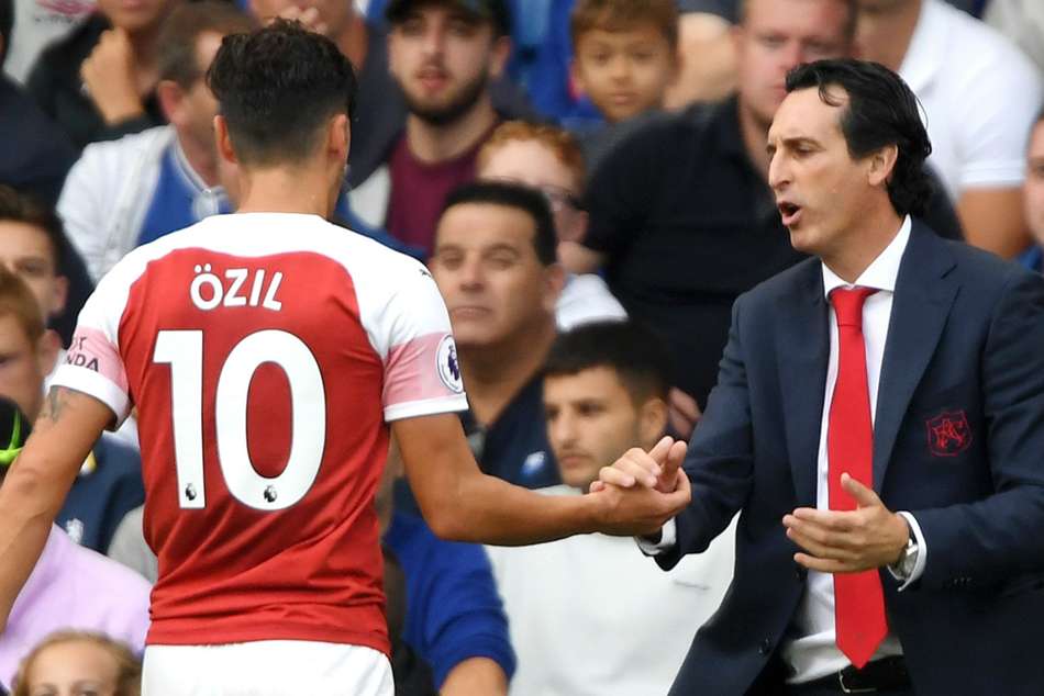 Unai Emery Mesut Ozil Relationship Arsenal Germany Premier League