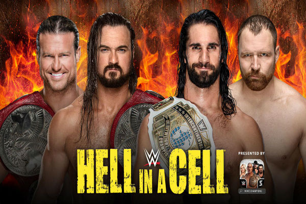 Raw Tag Team Championship - Dolph Ziggler & Drew McIntyre (c) vs. Seth Rollins & Dean Ambrose