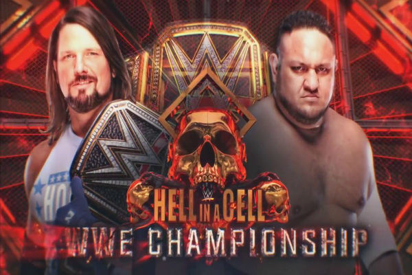 WWE Championship - AJ Styles (c) vs. Samoa Joe