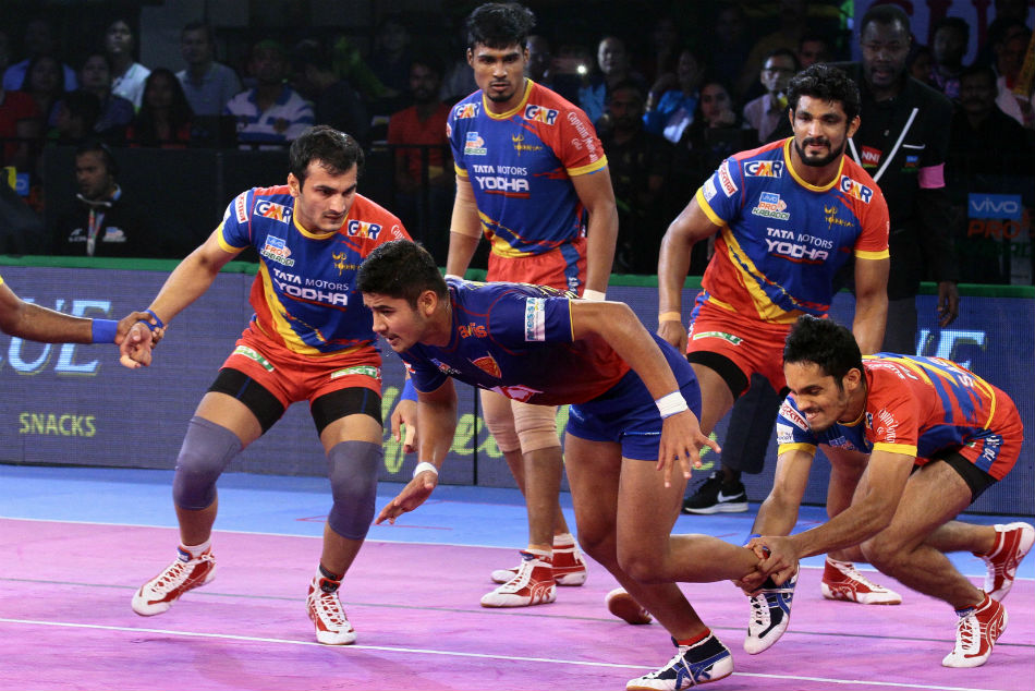 PKL 2018: UP Yoddha edge Dabang Delhi 38-36 in a thriller - myKhel