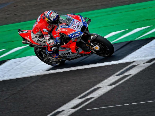 Ducati in track