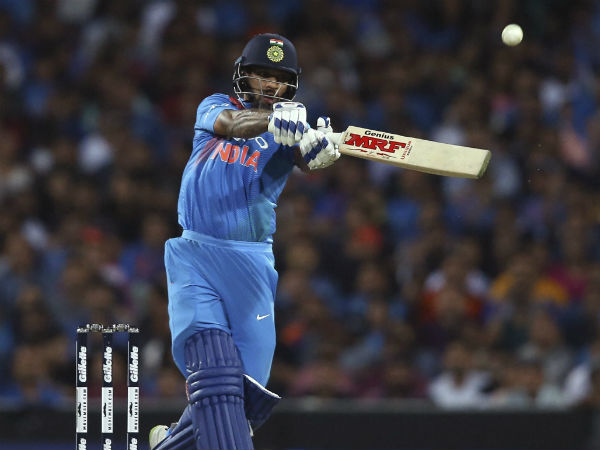 2. Shikhar Dhawan moves up
