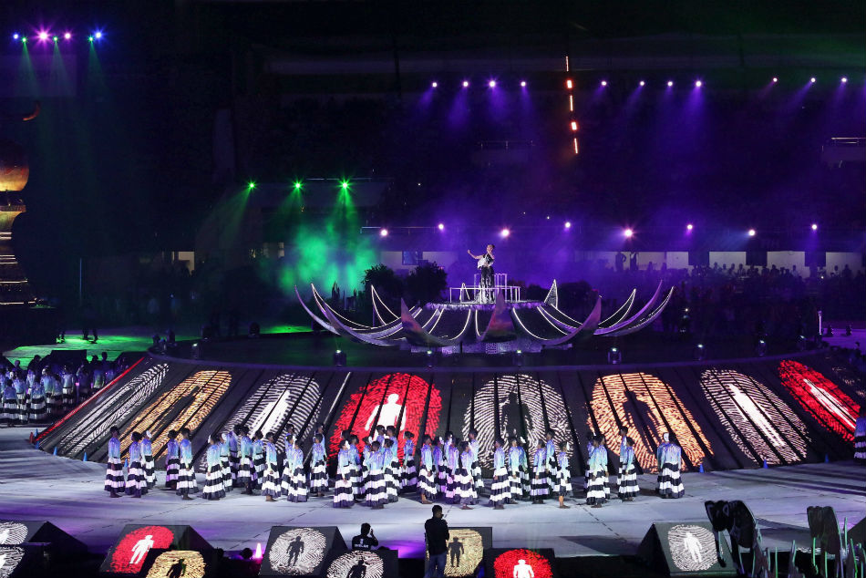 The Earth Song mesmerised the audience