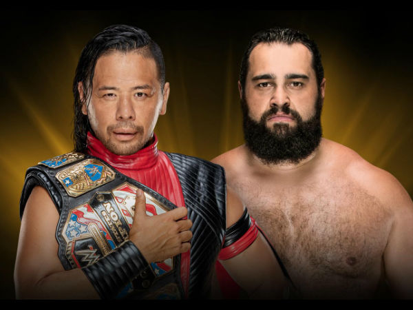 United States Championship Match: Shinsuke Nakamura (c) vs. Rusev