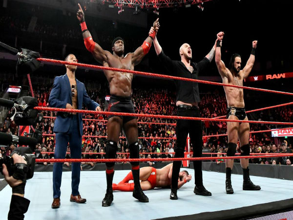 Balor vs McIntyre and Elias vs Lashley at TLC