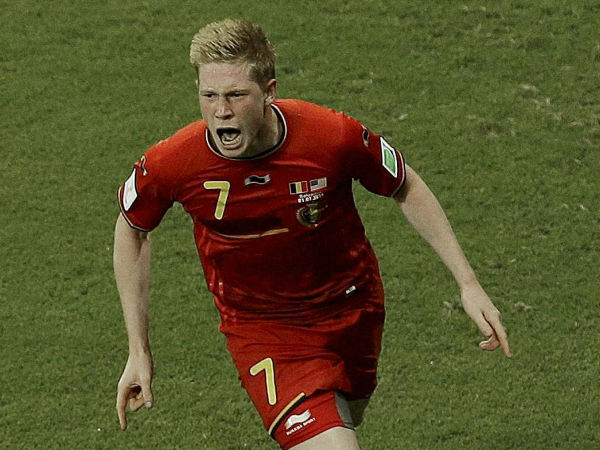 2. Kevin De Bruyne (Belgium & Manchester City)