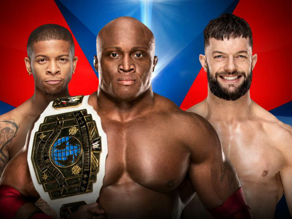 6. Handicap match for the WWE Intercontinental Championship: Bobby Lashley (c) and Lio Rush vs. Finn Balor